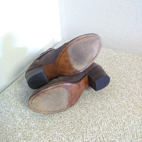 Rag & Bone Patina Brown Suede Leather Ankle Boots - Picture 6 of 6